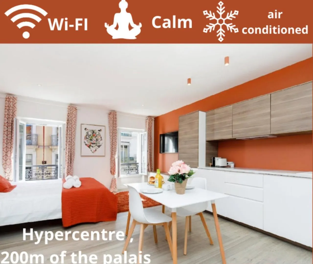 Studio Orange, Hypercentre A 2Minutes Du Palais Des Congres location